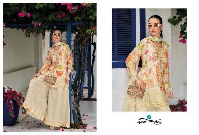 Your Choice Ginni 5 Designer Girls Sharara Set Heavy Chinon with Soft Organza Dupatta Wholesale  kurtis catalogs