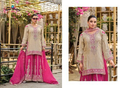 Your Choice Zara Collection Heavy Chinon Ready-Made Sharara Suit Set readymade suit catalogs