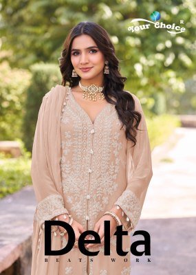 Your choice Delta Readymade Kurti Pant Dupatta Collection  