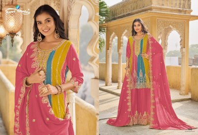 Your choice by Orra pluse heavy designer most demanded sharara suit catalogue at wholesale price readymade suit catalogs