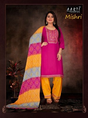 Z Black Mishri Rayon Embroidery Work Readymade Patiyal suits catalogue wholesaler supplier  kurtis catalogs