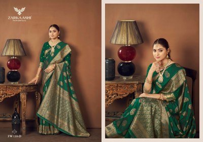 Zarkaashi Vidhatri cotton Silk Catalogue Saree Wholesale Rate sarees catalogs