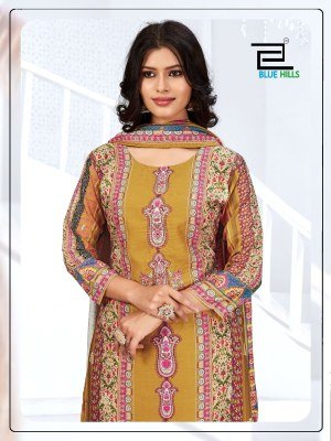 Zainab by Blue Hills Exclusive Digital Printed Hand work Readymade suit catalogue at affordable rate readymade suit catalogs