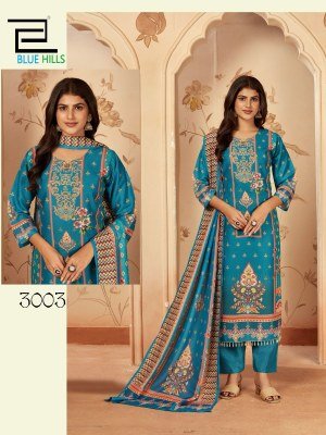 Zainab vol 3 by Blue hills Designer handwork top bottom with dupatta catalogue at affordable rate readymade suit catalogs