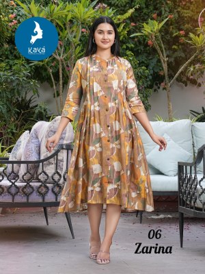 Zarina by kaya best designer anarkali kurti catalogue at low rate kurtis catalogs