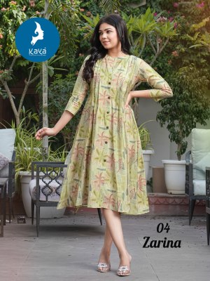 Zarina by kaya best designer anarkali kurti catalogue at low rate kurtis catalogs