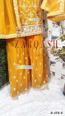 Zarqash  Design No Z 175 A B C D Readymade Pakistani Suits Catalogue wholesaler  readymade suit catalogs