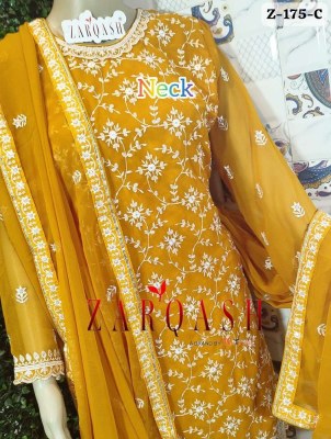 Zarqash  Design No Z 175 A B C D Readymade Pakistani Suits Catalogue wholesaler  readymade suit catalogs