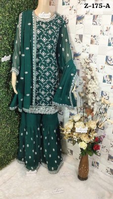 Zarqash  Design No Z 175 A B C D Readymade Pakistani Suits Catalogue wholesaler  readymade suit catalogs