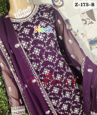 Zarqash  Design No Z 175 A B C D Readymade Pakistani Suits Catalogue wholesaler  readymade suit catalogs