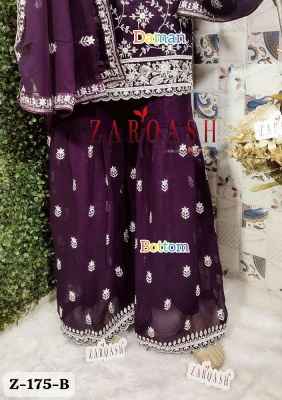 Zarqash  Design No Z 175 A B C D Readymade Pakistani Suits Catalogue wholesaler  readymade suit catalogs