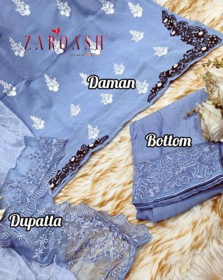 Zarqash New Design no Z 158  Heavy georgette Readymade Pakistani Suits Catalogue wholesaler  readymade suit catalogs