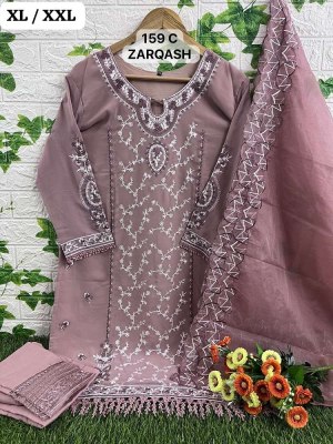 Zarqash New Design no Z 159 Heavy georgette Readymade Pakistani Suits Catalogue wholesaler  readymade suit catalogs