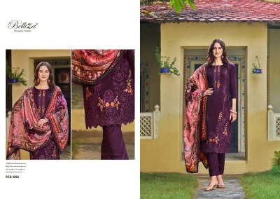 Zarqash by Belliza pure heavy jam designer unstitched dress material catalogue at affordable rate salwar kameez catalogs