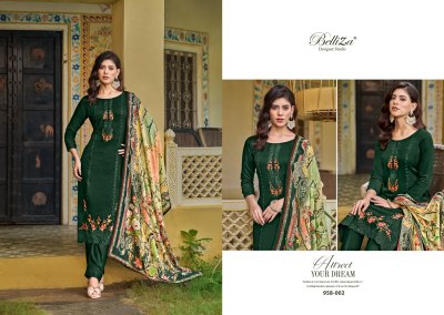Zarqash by Belliza pure heavy jam designer unstitched dress material catalogue at affordable rate salwar kameez catalogs