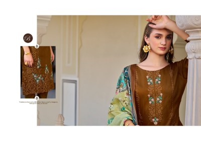 Zarqash vol 2 by Belliza Pure HEavy Jam designer embroidered dress material collectopn at low price salwar kameez catalogs