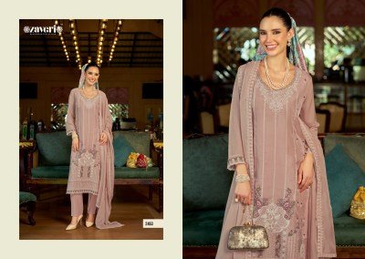 Zaveri Almirah Vol 2 Soft Organza Embroidered Salwar Suit Designer Pakistani Suit Wholesale readymade suit catalogs