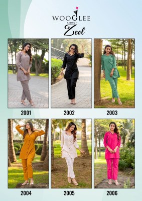 Zeel by Wooglee Cotton Thread hand work exclusive co ord set at low budget rate co ord set catalogs
