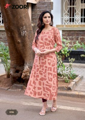 Zoori Akshara Vol 33 Rayon Embroidered Kurti Set (S–3XL) kurtis catalogs