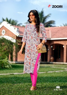 Zoori by Akshara vol 24 reyon printed straight kurti catalogue at affordable rate  kurtis catalogs