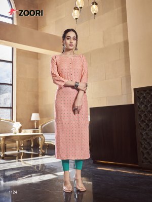 Zoori present Akshara vol 21 reyon printed kurti catalogue at wholesale price kurtis catalogs