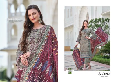 Zubia by Belliza pure cotton digital printed unstitched suit catalogue at affordable rate salwar kameez catalogs