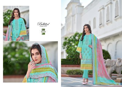 Zubia by Belliza pure cotton digital printed unstitched suit catalogue at affordable rate salwar kameez catalogs