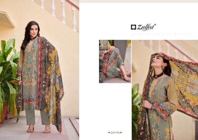 Zulfat Gulrez Pure Cotton Embroidery Work Dress Material Catalogue wholesale rate  salwar kameez catalogs