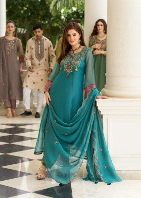  PRM India Leana Collection Orgenza Crash Suit with Embroidery And Handwork  Premium Ethnic Wear Wholesale kurtis catalogs