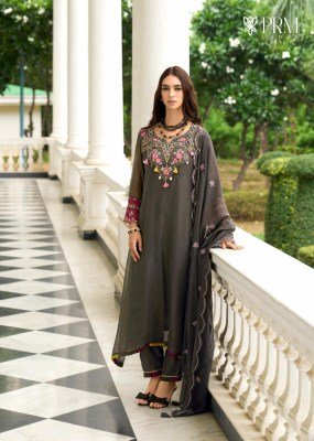  PRM India Leana Collection Orgenza Crash Suit with Embroidery And Handwork  Premium Ethnic Wear Wholesale kurtis catalogs