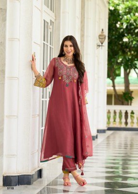  PRM India Leana Collection Orgenza Crash Suit with Embroidery And Handwork  Premium Ethnic Wear Wholesale kurtis catalogs