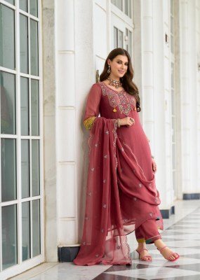  PRM India Leana Collection Orgenza Crash Suit with Embroidery And Handwork  Premium Ethnic Wear Wholesale kurtis catalogs