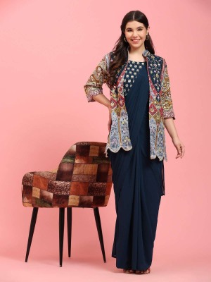 amavi by designe no 920 lunch a fancy collection of plain saree with work blouse with work shrug catalog at wholesale price sarees catalogs