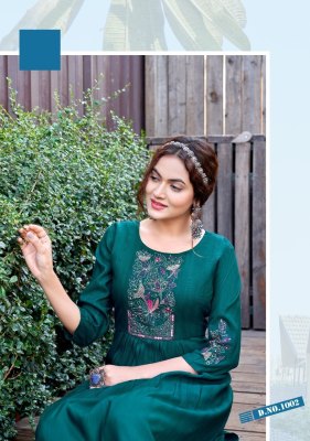 amavi by morni vol 1 heavy reyon nayra cut kurti with fancy work catalog at wholesale price kurtis catalogs