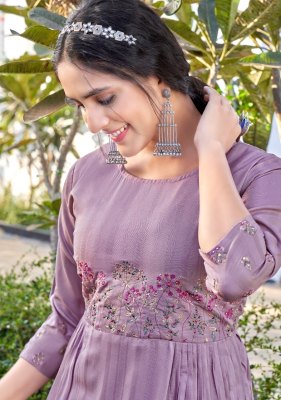 amavi by morni vol 1 heavy reyon nayra cut kurti with fancy work catalog at wholesale price kurtis catalogs