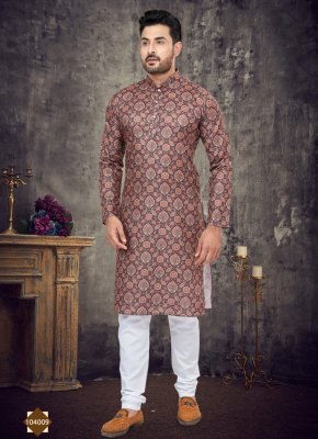 amavi by outluk 104 to 105 cotton with digital print mens kurta payjama at wholesal price kurta pajama