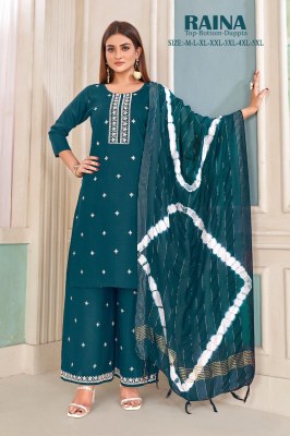 amavi by raina newly embroidered work palazzo suit catalog at wholesale rate readymade suit catalogs