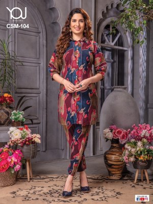 amavi by you beautiful newly luanch fancy printed co ord set at wholesale price co ord set catalogs