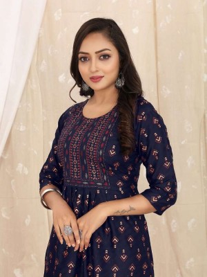 amavi new launch nayra cut rayon dibby foil printed kurti designer wholesaler and exporter in India  kurtis catalogs