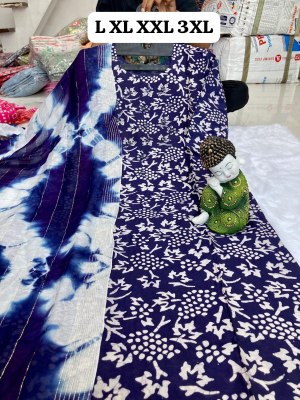 amavi presenting batik heavy muslin printed kurti with dupatta wholesale rate kurtis