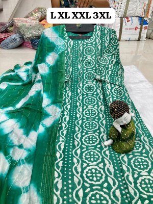 amavi presenting batik heavy muslin printed kurti with dupatta wholesale rate kurtis