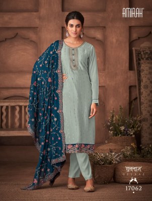amirah by gulnaz vol 2 fantastic collection of embroidered dupatta with plain suit and pant catalog at wholesale price readymade suit catalogs