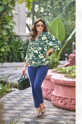baby vol 6 by Tips tops Heavy reyon fancy Short tops western wear collection in budget rate western wear catalogs