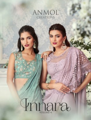 bee pee textiles by innara iv presenting designer wear saree catalog with wholesale price  sarees catalogs