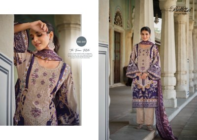 belliza designer studio by naira vol 28 pure cotton digital printed unstitched dress material catalogue at low rate   salwar kameez catalogs