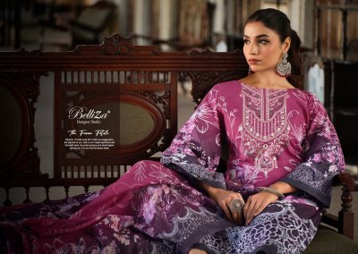 belliza designer studio by naira vol 28 pure cotton digital printed unstitched dress material catalogue at low rate   salwar kameez catalogs