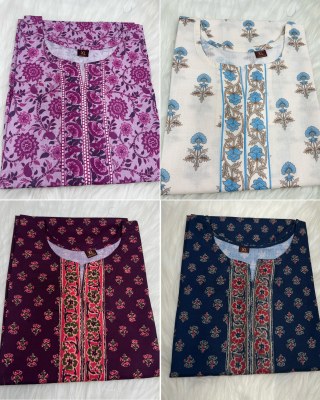 blush 2 presented Cotton Printed Tops for Regular and Office wear in low rate western wear catalogs