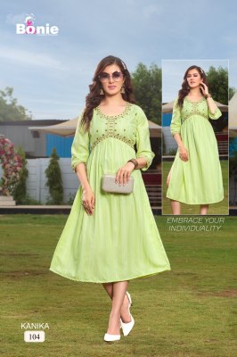 bonie new kanika rayon alia cute wholesale kurti kurtis catalogs