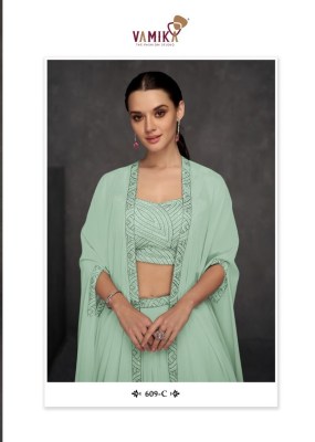 celebrity vol 4 by Vamika present heavy designer lehenga choli collection at amaviexpo Vamika nx