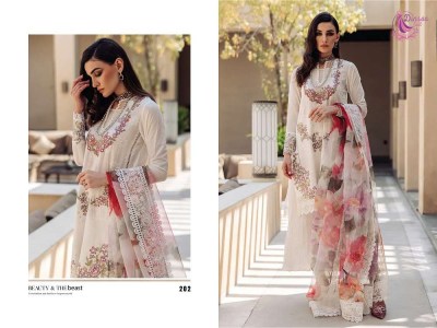 dinsaa suits new launch crimson super summer collection vol 1  pure cotton self embroidery work Pakistani suits catalogue wholesale rate  pakistani suit catalogs